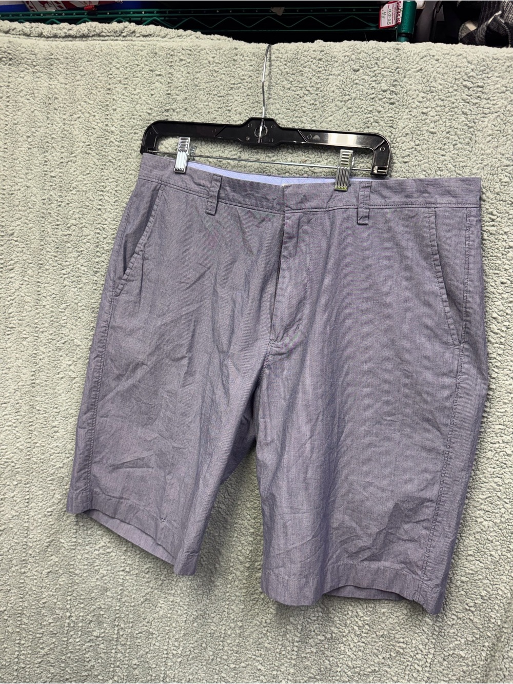 J. Crew Men's Light Lavender Flat-Front Shorts